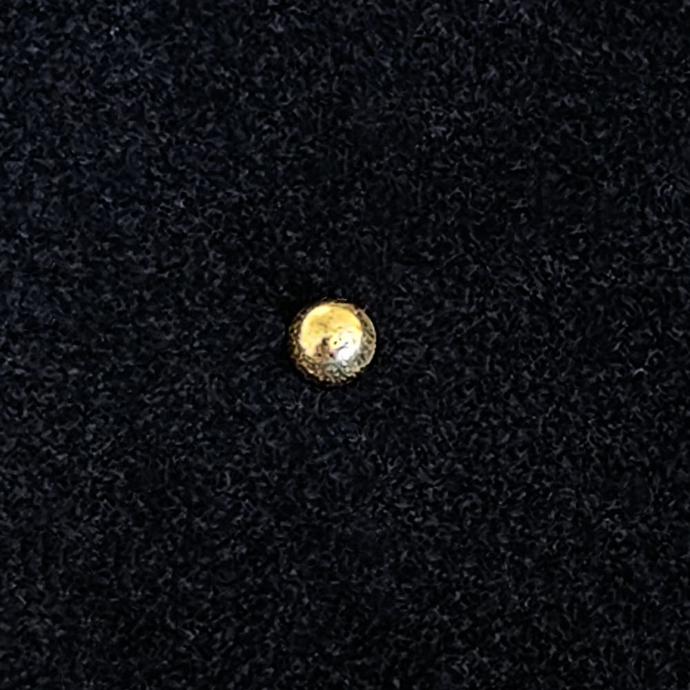 Rock Ball Single Earring