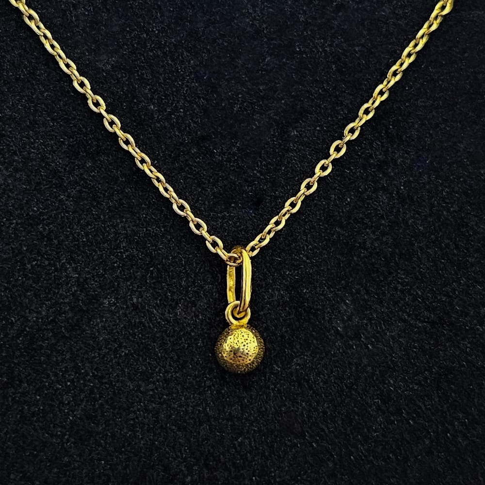 Rock Ball Necklace