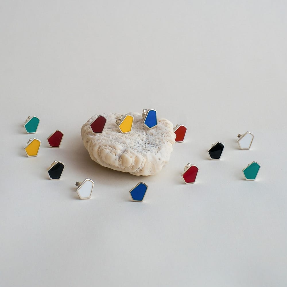 Shield Colour Earrings S