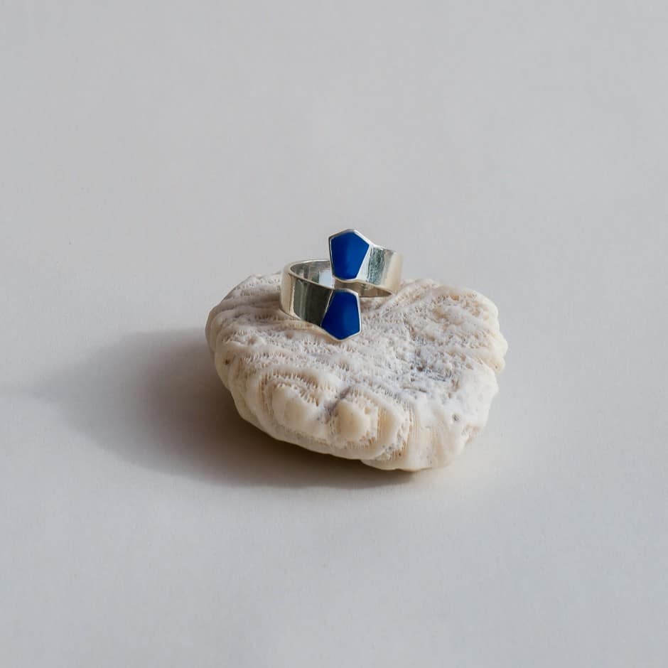 Shield Cross Colour Ring